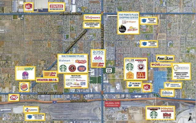  Commercial for Sale in Rialto, California