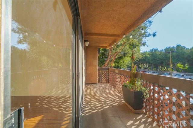 Another view of balcony