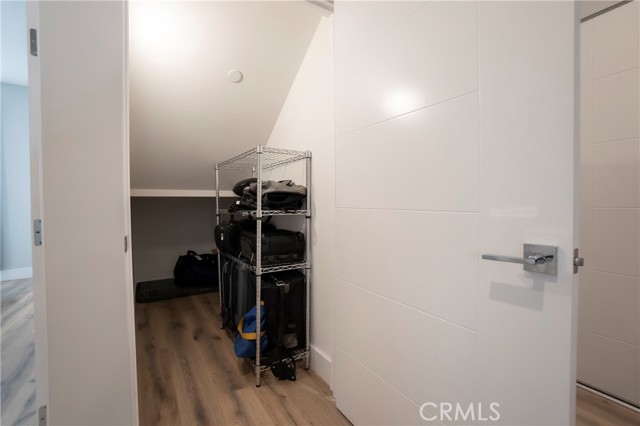 One of two closets for plenty of storage