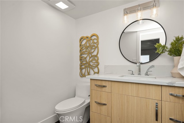 Main level Half Bath