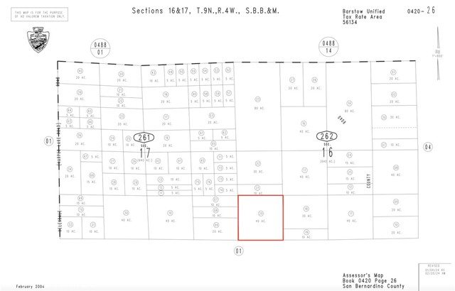Detail Gallery Image 2 of 4 For 0 Unincorporated, Helendale,  CA 92342 - – Beds | – Baths