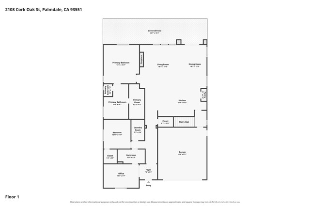 4 Bed Home for Sale in Palmdale, California