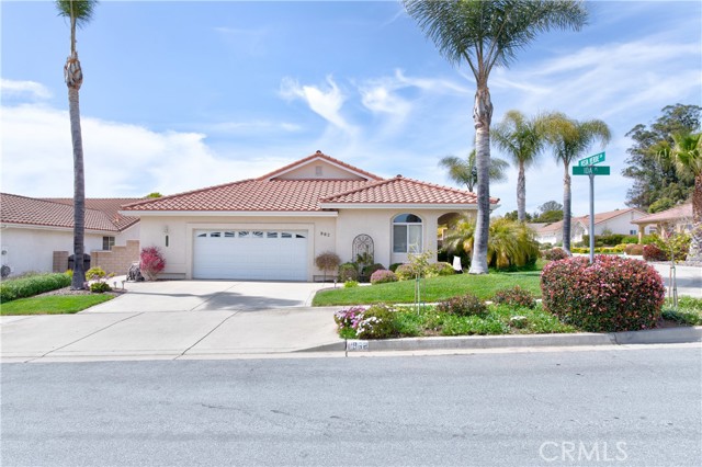 Drive into your oversized two car garage with a door that opens into the main rooms in this beautiful estate.