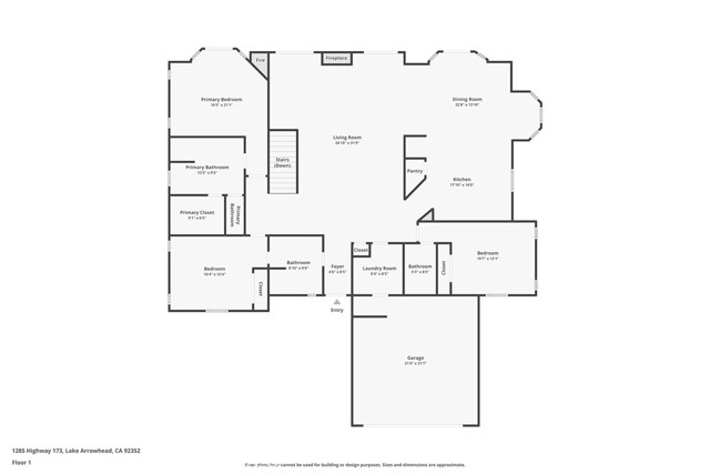 1285 N State Highway 173, Lake Arrowhead, California 92352, 4 Bedrooms Bedrooms, ,2 BathroomsBathrooms,Residential,For Sale,1285 N State Highway 173,CRIG24217261