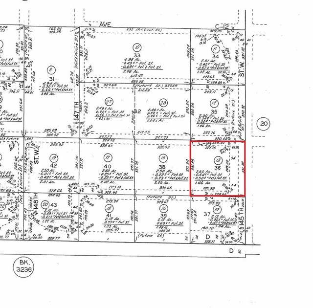 Detail Gallery Image 2 of 4 For 0 Corner W Ave C14/145th St W, Lancaster,  CA 93536 - – Beds | – Baths