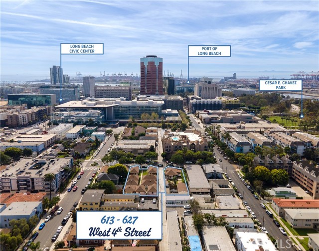 Detail Gallery Image 19 of 19 For 613 627 W 4th St, Long Beach,  CA 90802 - – Beds | – Baths