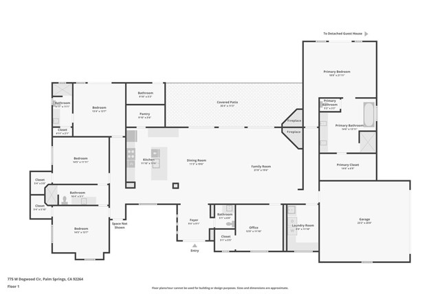 775 Dogwood Circle, Palm Springs, California 92264, 6 Bedrooms Bedrooms, ,5 BathroomsBathrooms,Residential,For Sale,775 Dogwood Circle,CROC24203562