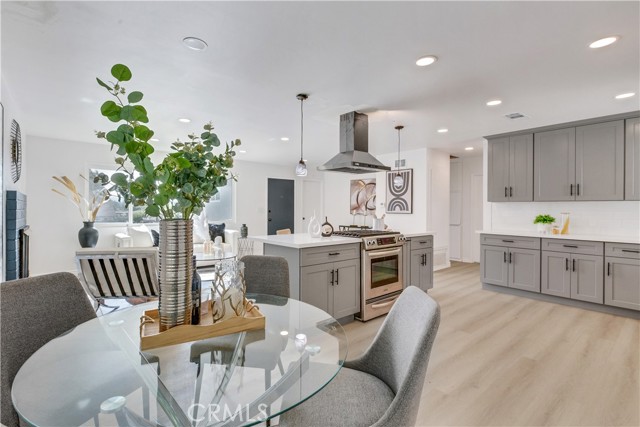 Dining Area Adjacent to Kitchen and Living Room.