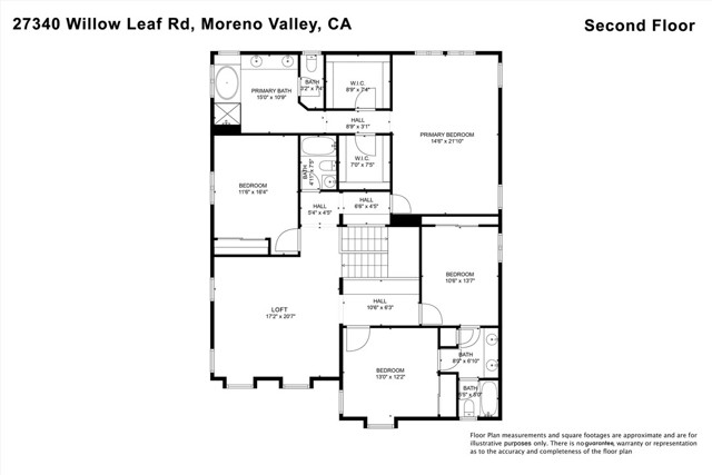 Detail Gallery Image 52 of 52 For 27340 Willow Leaf Rd, Moreno Valley,  CA 92555 - 5 Beds | 4/1 Baths