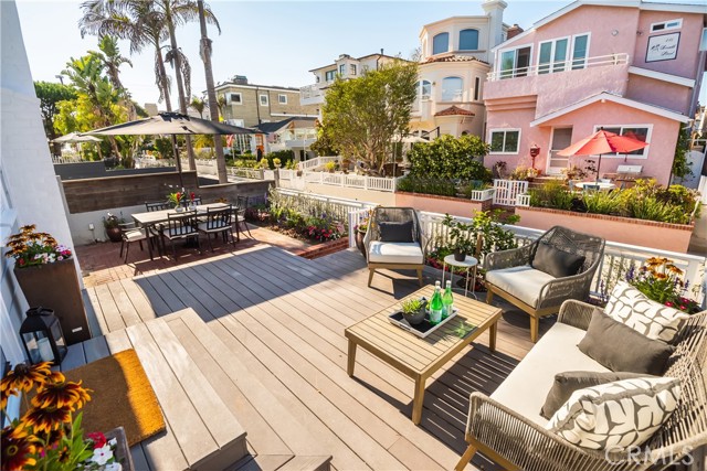 Front Patio with Dining And Entertaining Areas