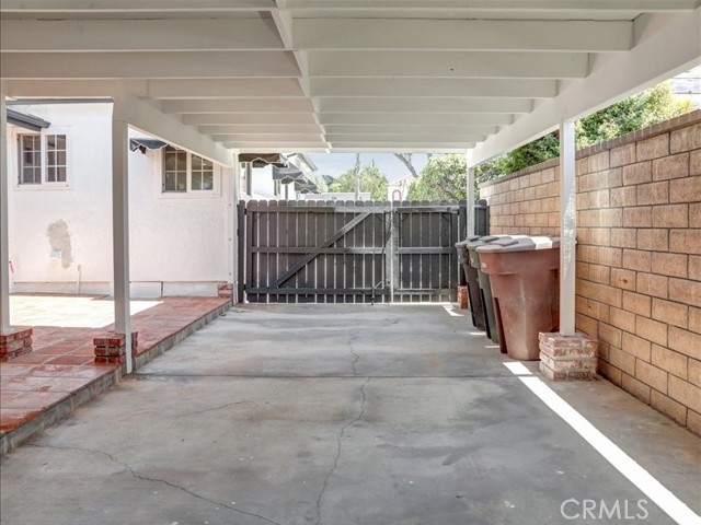 Enclosed Driveway