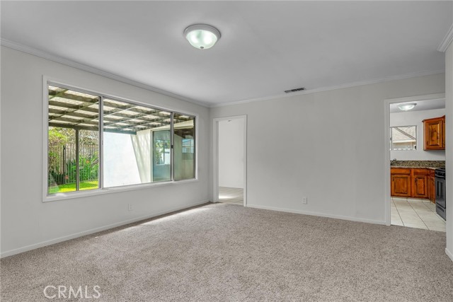 Nice big window in living room