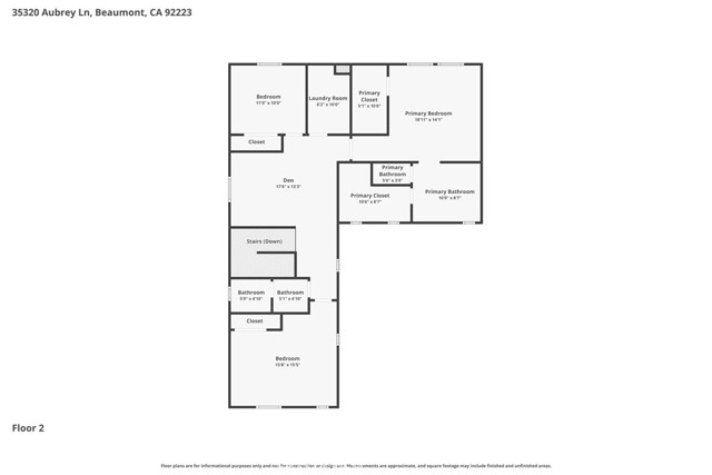 Detail Gallery Image 53 of 54 For 35320 Aubrey, Beaumont,  CA 92223 - 4 Beds | 3 Baths