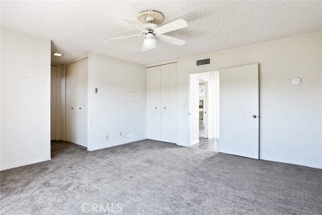 Look at all that closet space in the bedroom at 999 Valley Boulevard #34