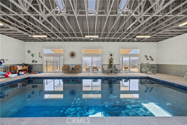 Pool can be heated for year round swimming.