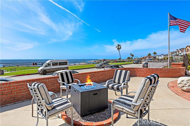 View looking out to the ocean from the front patio