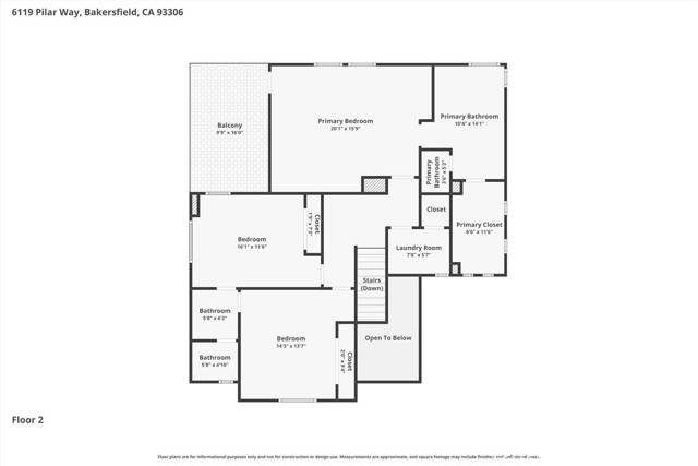 Detail Gallery Image 52 of 52 For 6119 Pilar, Bakersfield,  CA 93306 - 4 Beds | 3 Baths