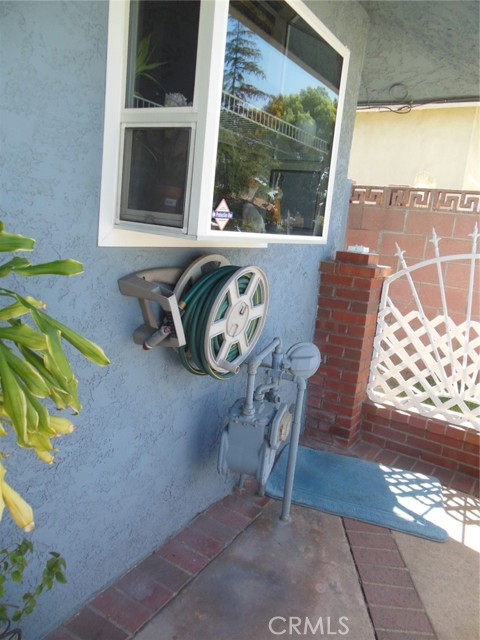 Kitchen garden window.