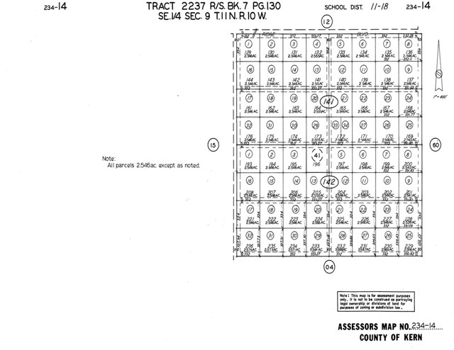 Detail Gallery Image 4 of 4 For 0 Crest Rd, California City,  CA 93505 - – Beds | – Baths
