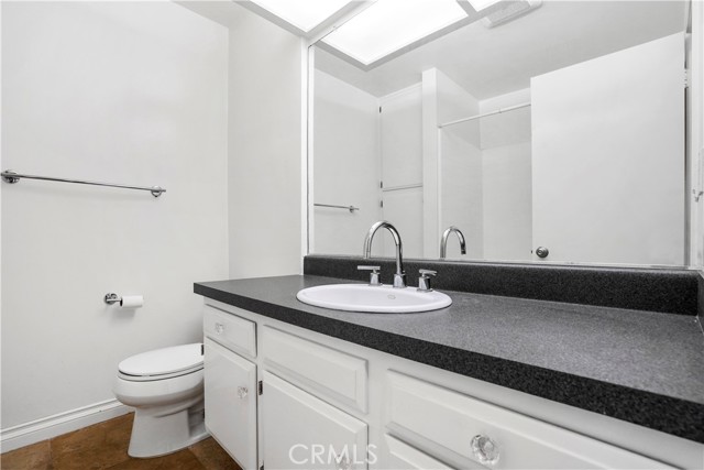 Hallway full bath for guests Hallway full bath for guests