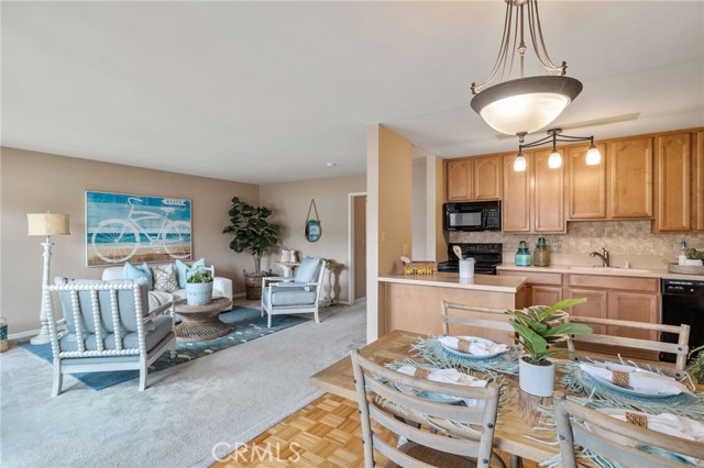 Living, Dining & Kitchen