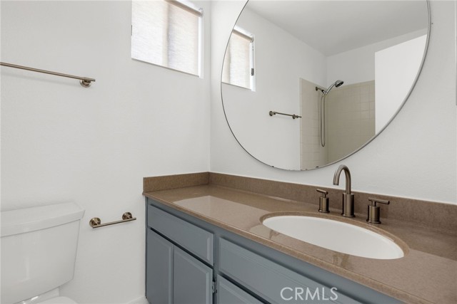 Second bath upstairs with tub shower