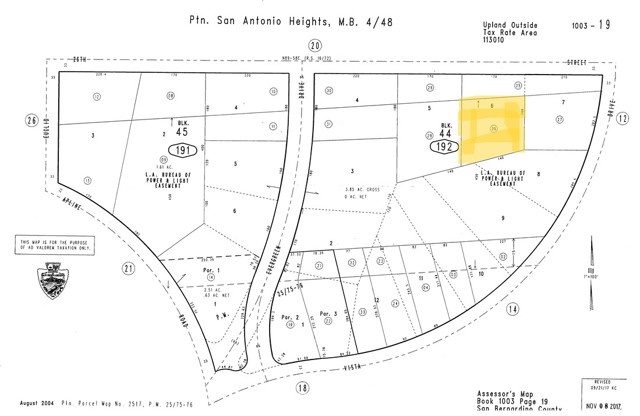 Detail Gallery Image 5 of 5 For 0 Vista Dr, Upland,  CA 91784 - – Beds | – Baths