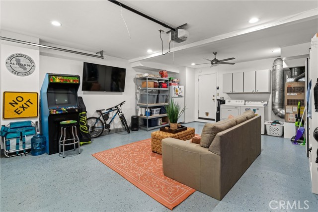 Garage with Epoxy Flooring