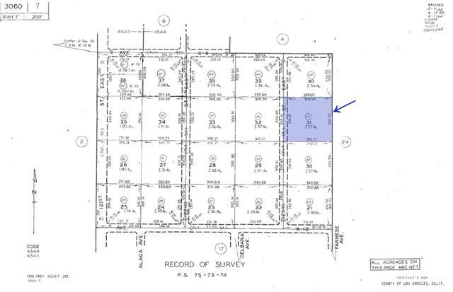 Detail Gallery Image 31 of 31 For 0 123rd St East Near Ave X8, –,  CA 93553 - – Beds | – Baths