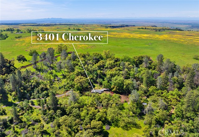 Detail Gallery Image 1 of 56 For 3401 Cherokee Rd, Oroville,  CA 95965 - 3 Beds | 2 Baths