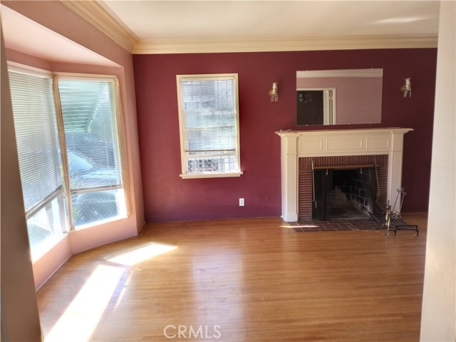 Living Room with Fireplace