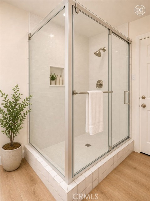 Guest Shower - Virtually Enhanced