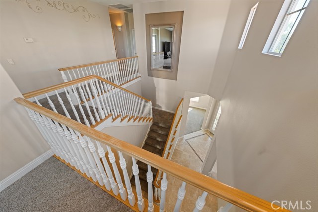 Another view of the staircase.