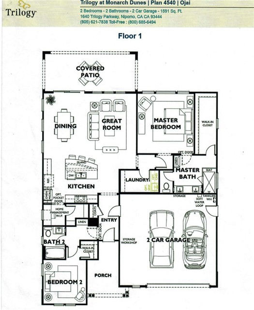 Detail Gallery Image 53 of 55 For 1054 Trail View Pl, Nipomo,  CA 93444 - 2 Beds | 2 Baths