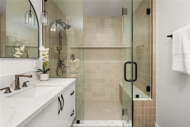 Downstairs primary bathroom