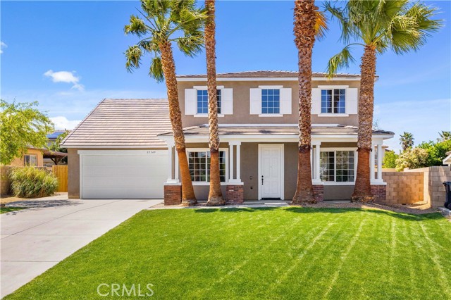 Welcome to your dream oasis in West Palmdale! This exquisite 5-bedroom, 3-bathroom home spanning 2916 square feet is a true gem, especially as summer approaches. Dive into luxury living with your very own pool, perfect for beating the heat and hosting unforgettable BBQs and gatherings.

Step inside to discover an open floor plan flooded with natural light, creating an inviting atmosphere that's perfect for both relaxation and entertaining. The heart of the home is the stunning kitchen, boasting new shaker cabinets, quartz countertops, and stainless-steel appliances, providing ample space for culinary adventures and storage galore.

Family time is elevated in the spacious family room, seamlessly connected to the kitchen, ensuring no one misses out on the fun. With a full bedroom and bath downstairs, guests will feel right at home, and the oversized tandem garage offers plenty of space for your vehicles and hobbies alike.

Retreat upstairs to find generously sized bedrooms, each offering a peaceful sanctuary to unwind. The master suite is a true haven, complete with a large soaking tub, separate shower, and a walk-in closet fit for royalty.

But the luxury doesn't end indoors. Step outside to your backyard oasis, where the pool has been freshly updated for endless summer enjoyment. Whether you're lounging poolside or exploring the nearby hiking trails, this home offers the ultimate California lifestyle.

Conveniently located within walking distance of schools, shopping, parks, and trails, this home truly has it all. Don't miss your chance to make this slice of paradise yours!