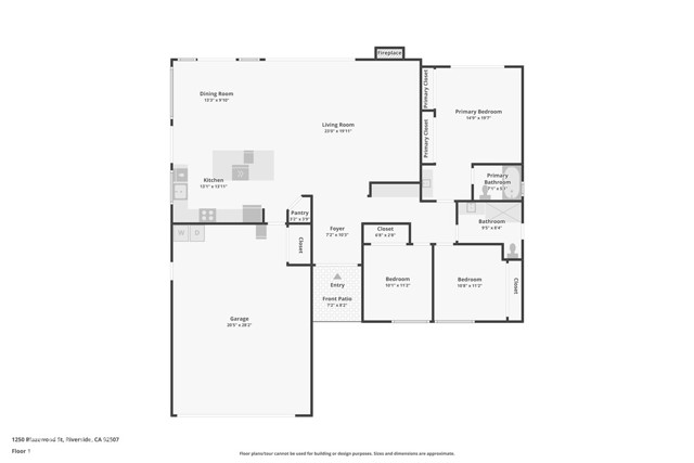 Detail Gallery Image 29 of 29 For 1250 Blazewood St, Riverside,  CA 92507 - 3 Beds | 2 Baths