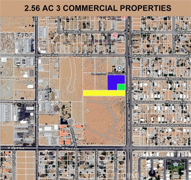 Detail Gallery Image 6 of 6 For 0 3 Commercial Properties N. Downs St, Ridgecrest,  CA 93555 - – Beds | – Baths