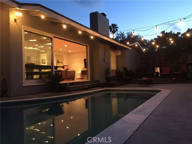 View Pool to Living room