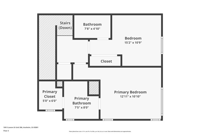 Detail Gallery Image 62 of 62 For 109 S Laxore St #306,  Anaheim,  CA 92804 - 2 Beds | 2/1 Baths