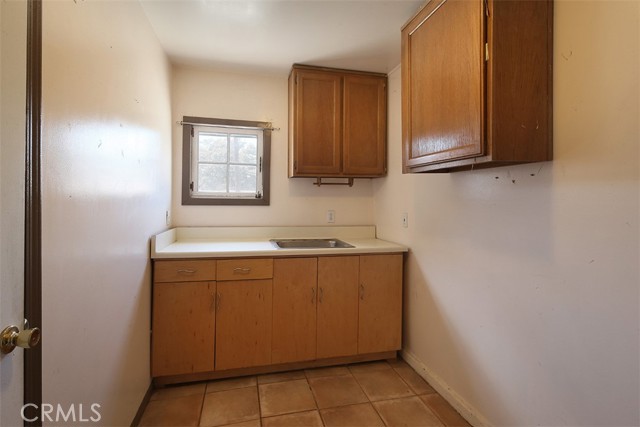 Kitchen in Garage