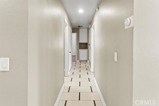 Hallway to bedrooms