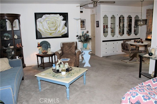 Living Room View to Dining Area