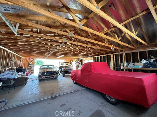 Garage Rear View (Inside)