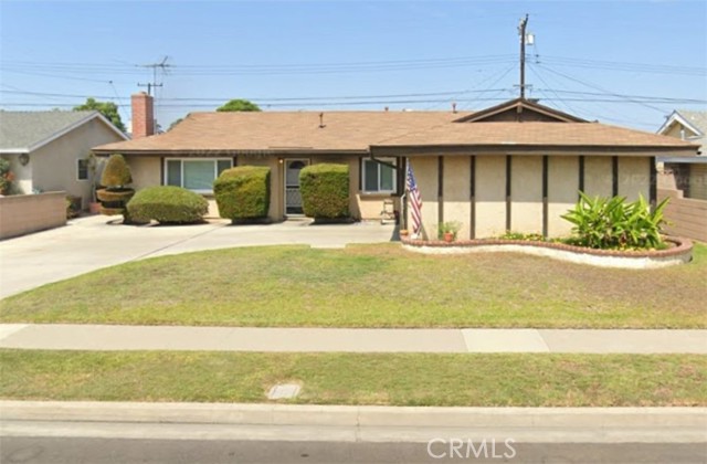 Prime Garden Grove Location. The Three Bedroom Two Bathroom home is well located on a Quiet Cul-de-Sac. The home has an excellent layout with a Large Family Room with sliding glass doors to a covered patio and Huge backyard. The Kitchen was upgraded in 2018 with new Cabinets, Countertops, Dishwasher and Sink. The home also features newer vinyl dual pane windows. The Master Bedroom has its own Bathroom as well as a Guest Bathroom conveniently located in the hall. This home has been well loved and is waiting for your special touches!! More photos coming soon!