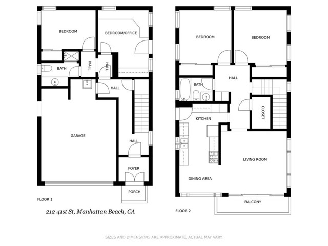 212 41st Street, Manhattan Beach, California 90266, 3 Bedrooms Bedrooms, ,1 BathroomBathrooms,Residential,Sold,41st Street,SB22068683