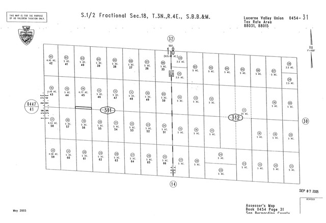 Detail Gallery Image 5 of 5 For 6 Ocotillo Rd, Johnson Valley,  CA 92284 - – Beds | – Baths