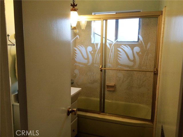 Bathroom #2 with shower over tub.