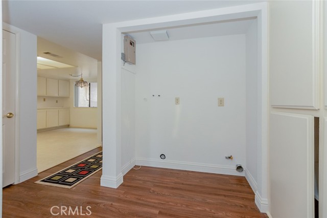 Laundry closet