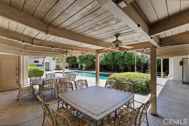 Covered Patio by Pool